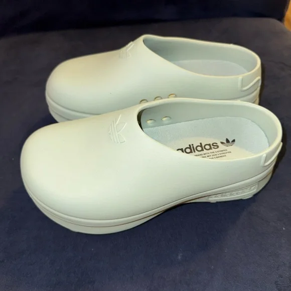 Adidas Adifoam Stan Smith Women's Mules - Cream - Picture 3 of 3